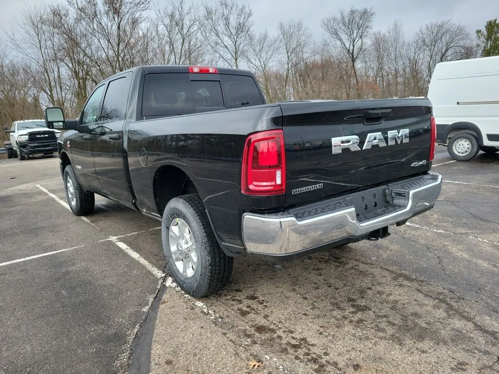 New 2026 Diamond Black Crystal Pearl-Coat Exterior Paint RAM Big Horn image 6