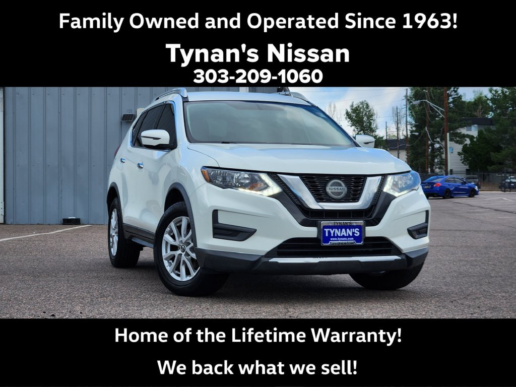 Used 2018 White Nissan SV image 1