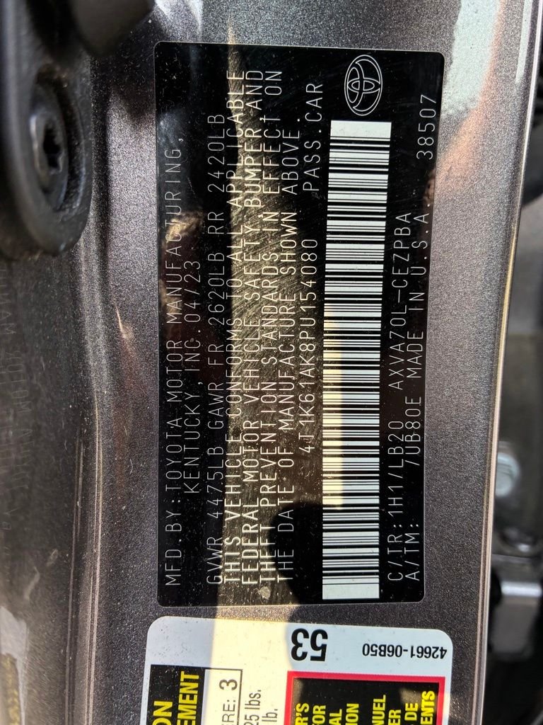 Used 2023 Gray Toyota XSE image 48