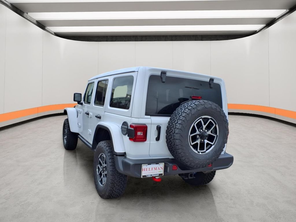 New 2026 Bright White Clear-Coat Exterior Paint Jeep Rubicon image 4