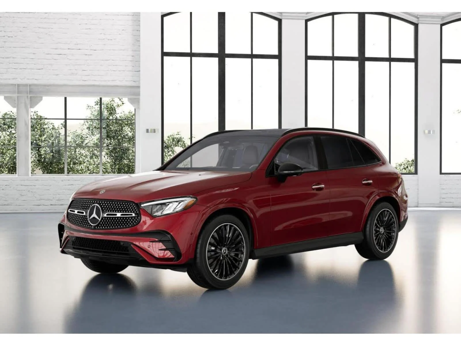 New 2026 MANUFAKTUR Patagonia Red Metallic Mercedes-Benz GLC 300 image 38
