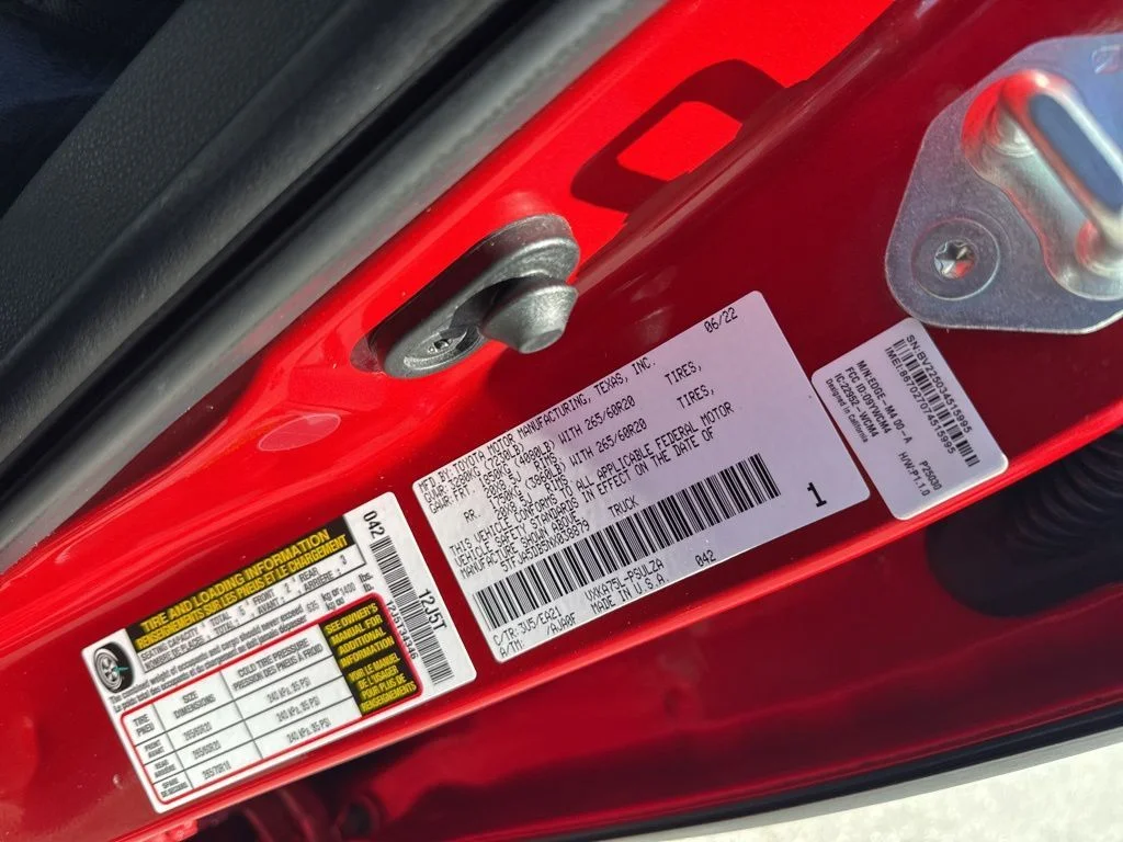 Used 2022 Red Toyota Limited image 40