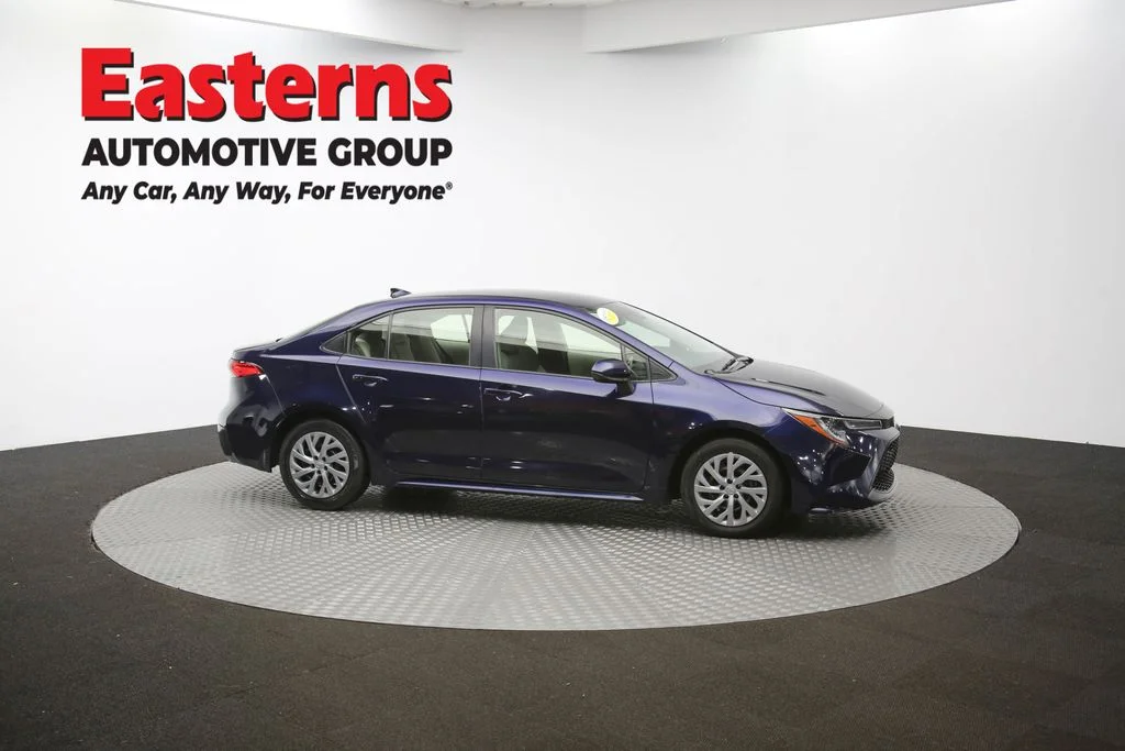 Used 2021 Blue Toyota LE image 44
