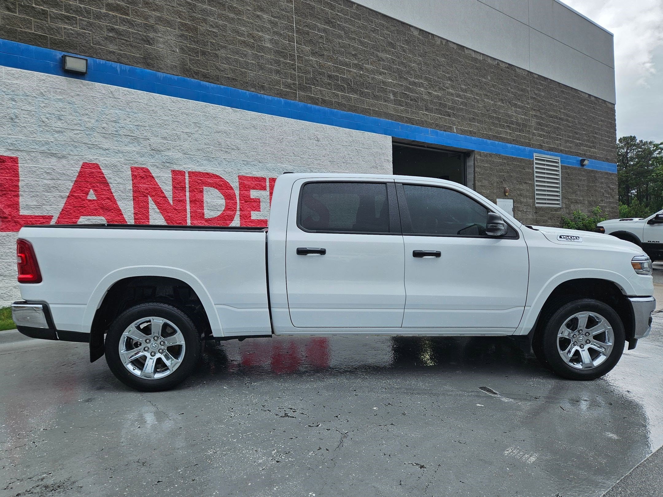Used 2025 Bright White Clearcoat RAM Big Horn image 8