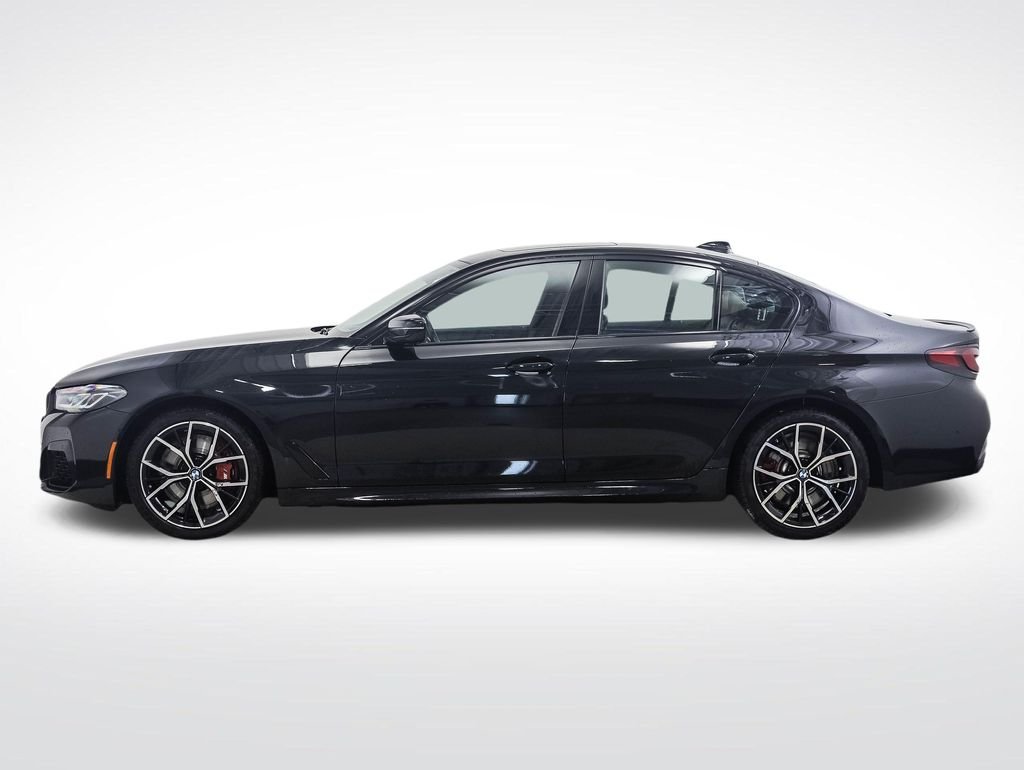 Certified Used 2023 Black Sapphire Metallic BMW 540i xDrive image 2