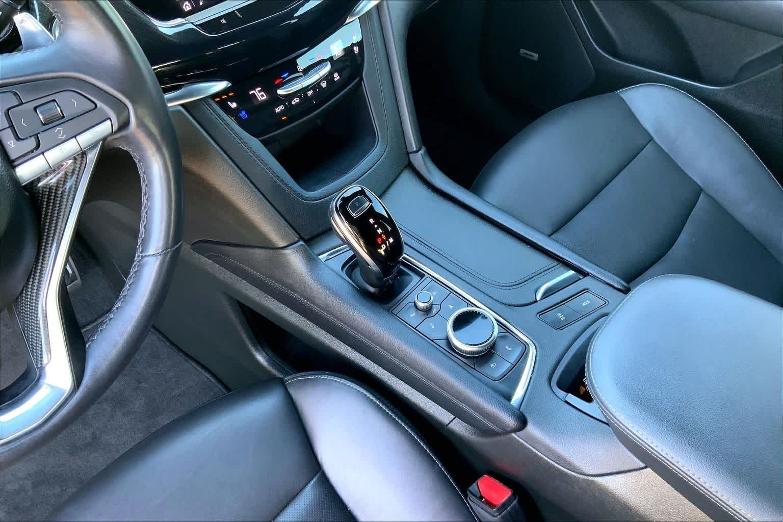 Used 2024 Emerald Lake Metallic Cadillac AWD Sport image 17
