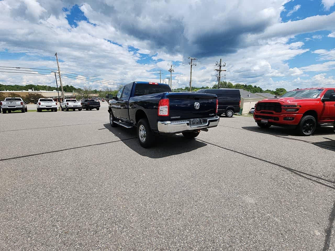 Used 2021 Patriot Blue Pearlcoat Ram Big Horn image 6