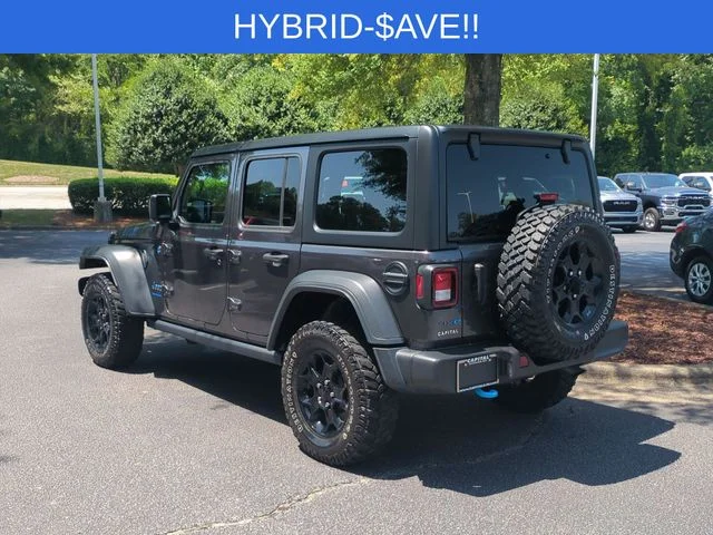 Used 2023 Gray Jeep Willys 4xe image 3