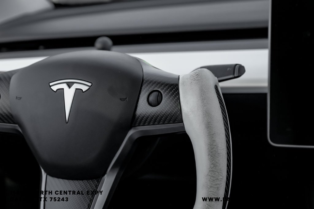 Used 2022 Pearl White Multi-Coat Tesla Performance image 15