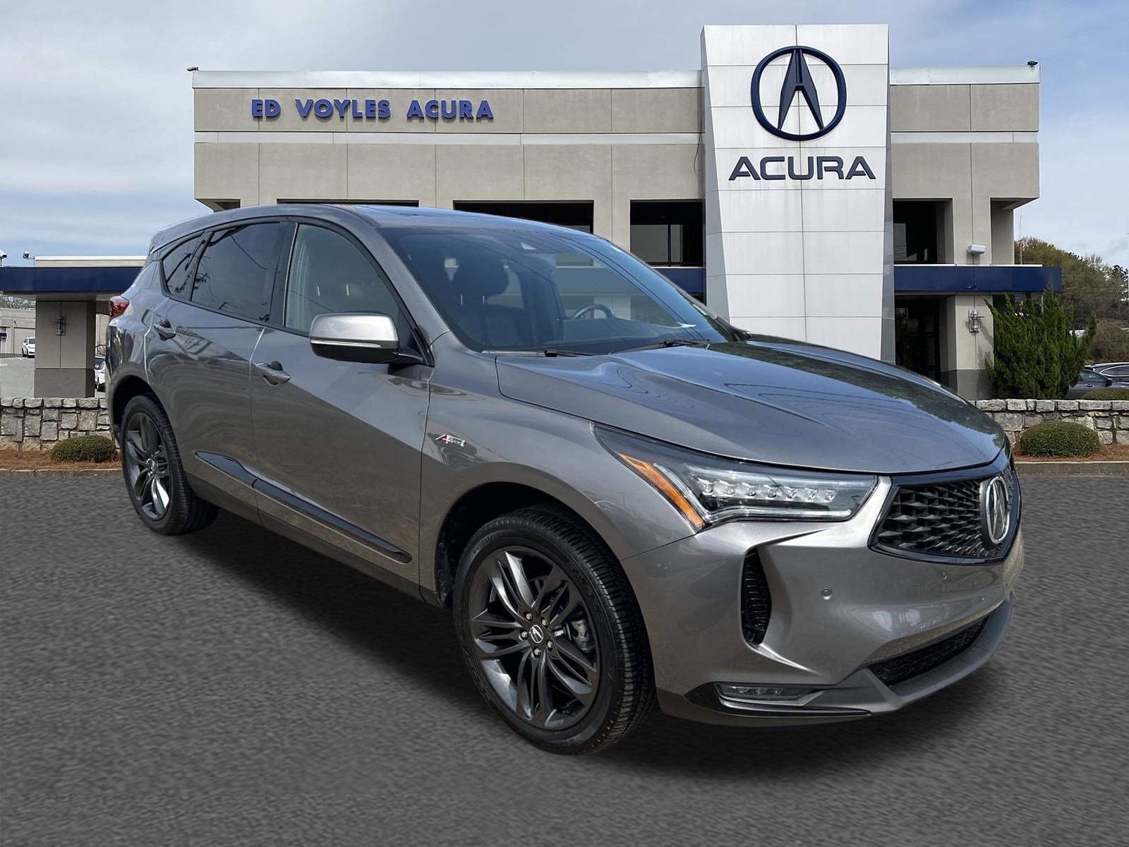 Used 2024 Liquid Carbon Metallic Acura w/A-Spec Package image 3