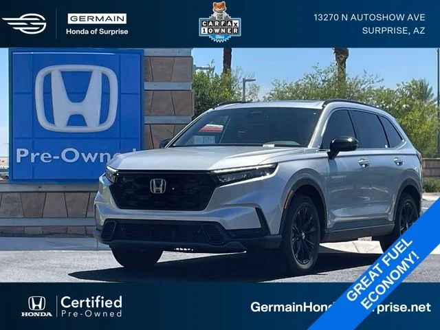 Certified Used 2025 Solar Silver Metallic Honda Sport-L image 1