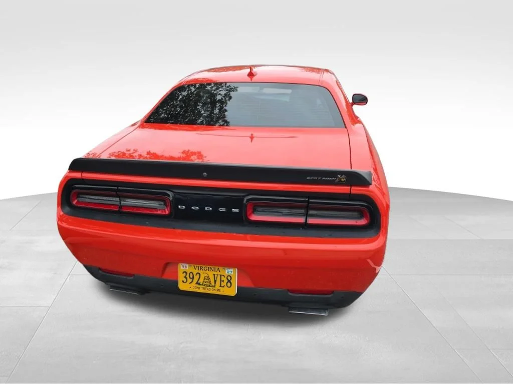 Used 2020 Orange Dodge R/T Scat Pack Widebody image 4