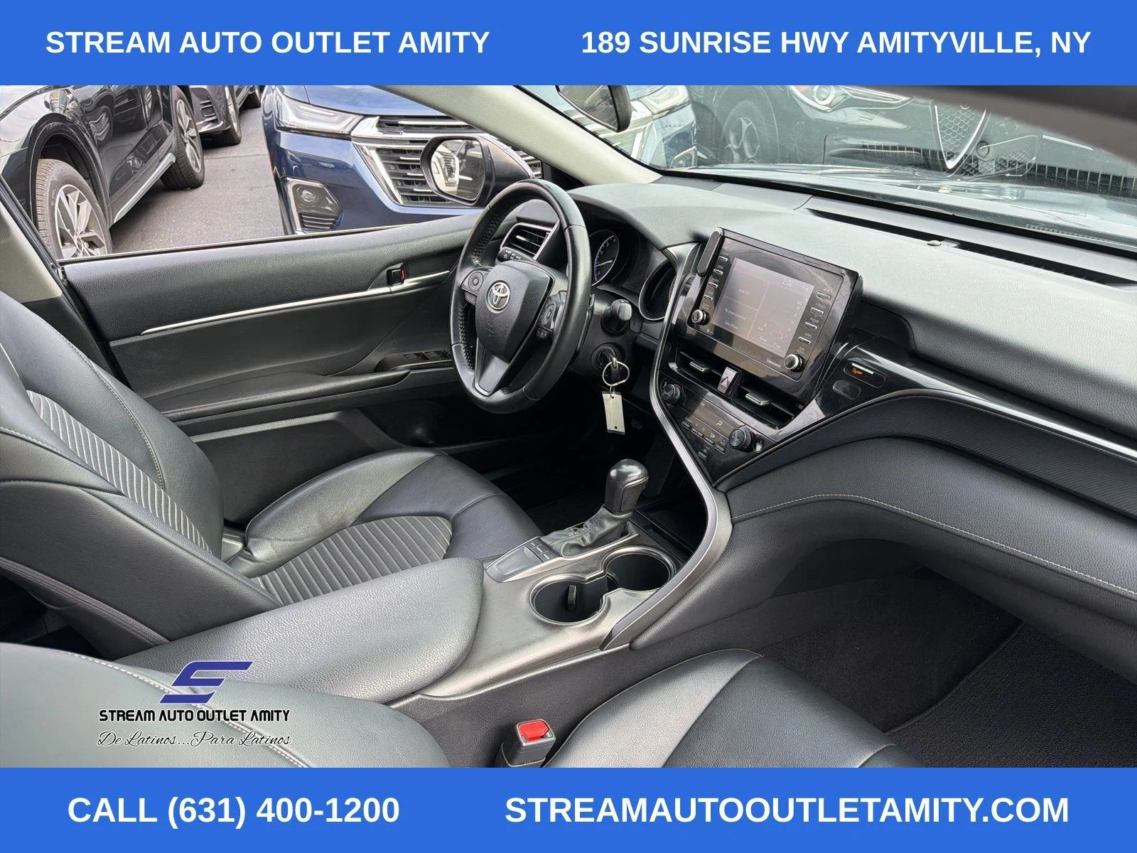 Used 2022 Blue Toyota SE image 12