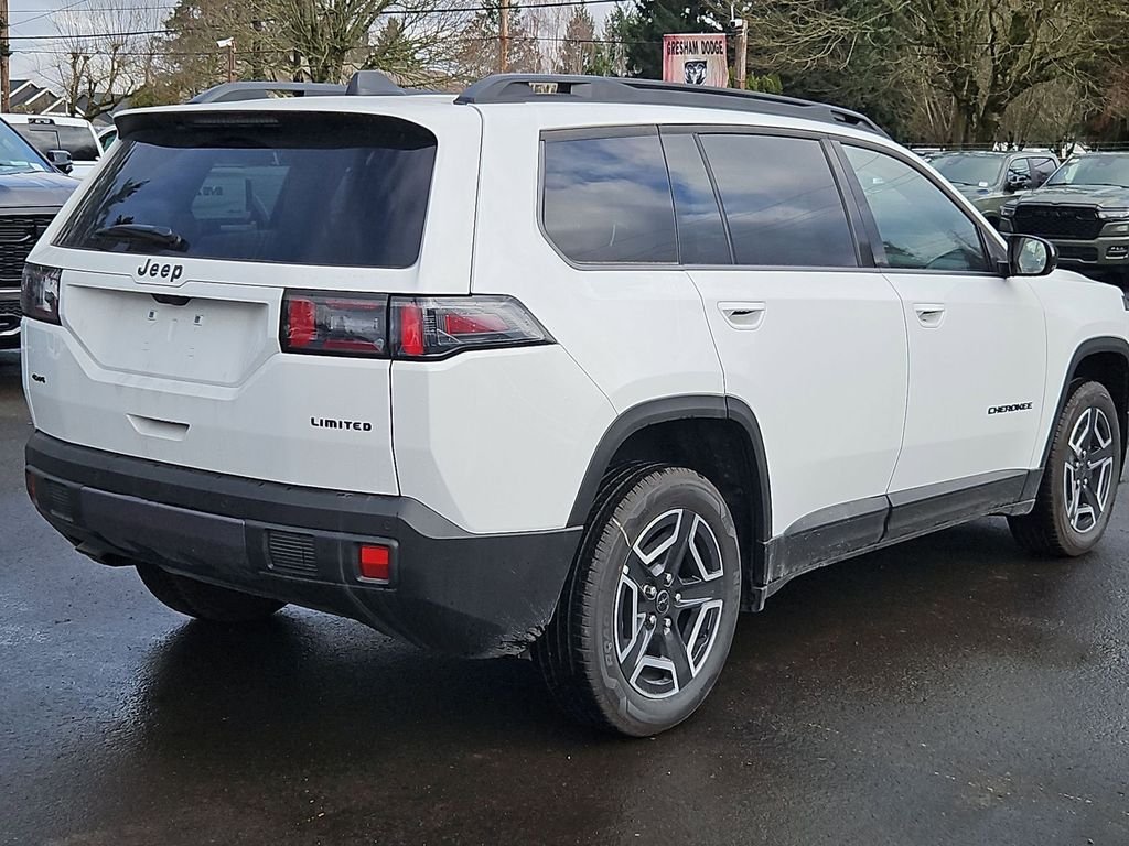 New 2026 Bright White Clear-Coat Exterior Paint Jeep Limited image 7