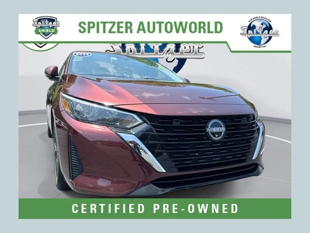 Certified Used 2024 Red Nissan SV image 1