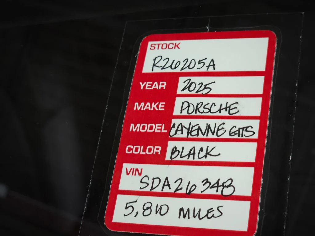 Used 2025 Black Porsche GTS image 44