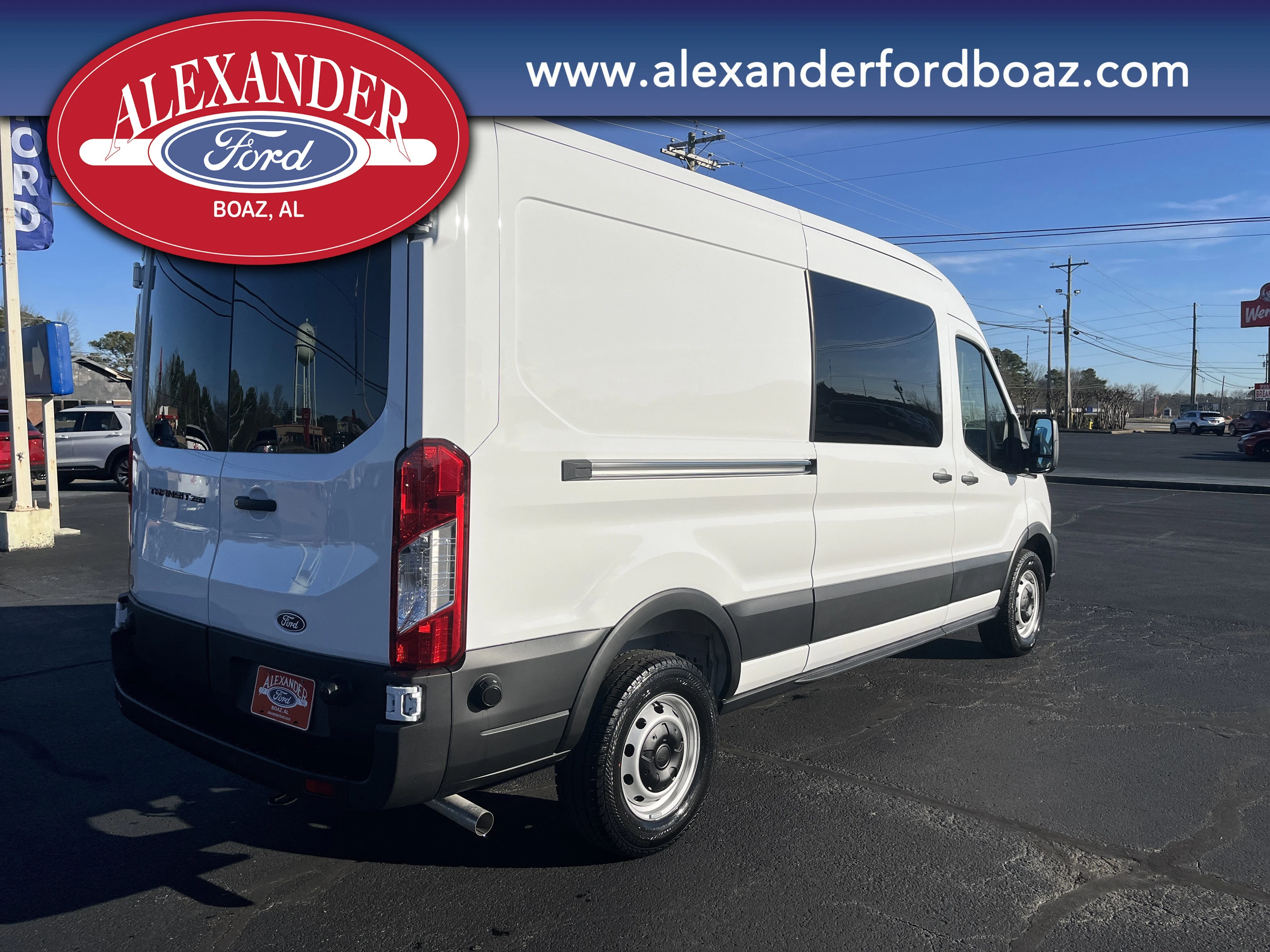 New 2026 Oxford White Ford Cargo Van image 3