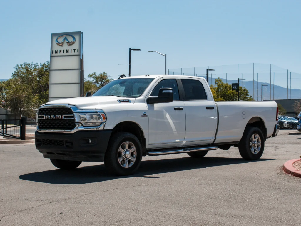 Used 2024 Bright White Clearcoat Ram Big Horn image 1