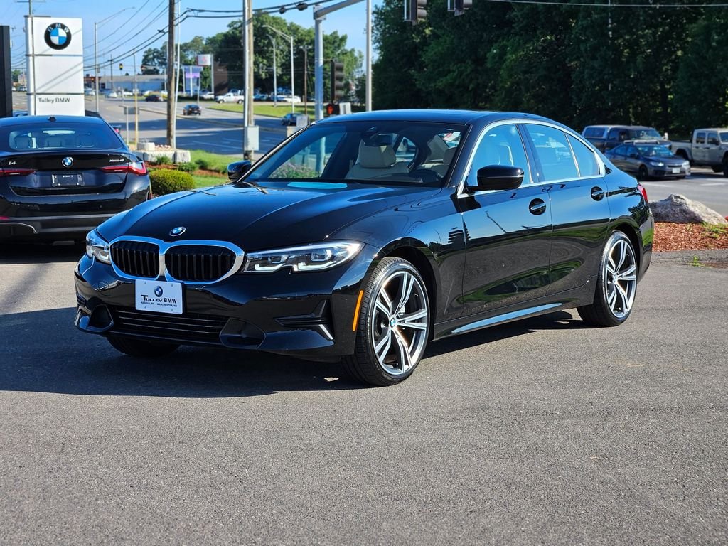 Used 2021 Jet Black BMW 330i xDrive image 3