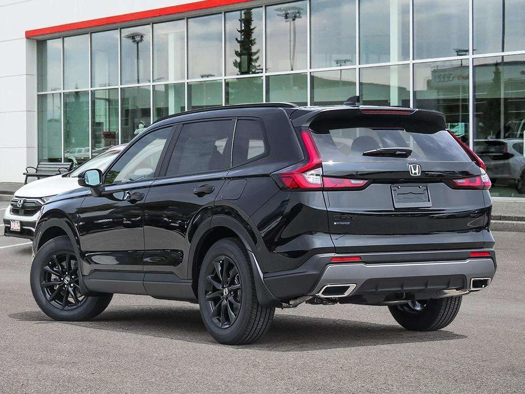 New 2026 Crystal Black Pearl Honda SPORT HYBRID The SUV you love  now more efficient image 4