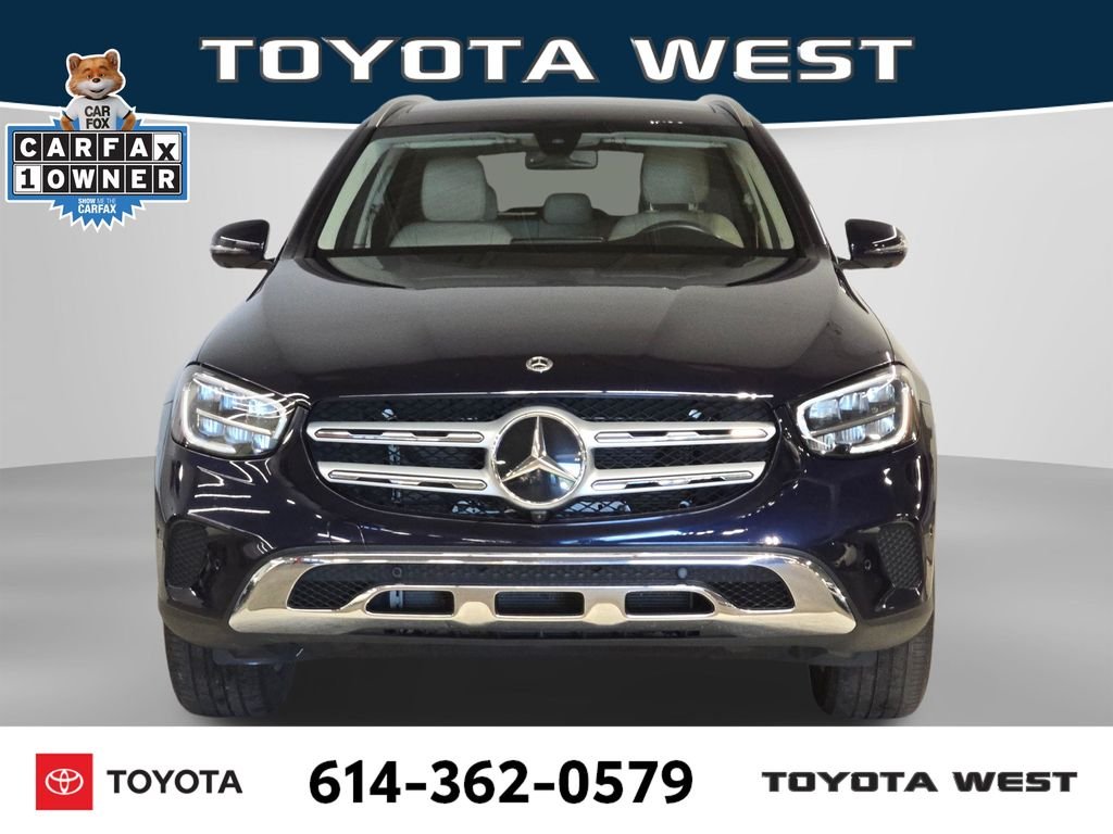 Used 2021 Blue Mercedes-Benz GLC 300 image 2
