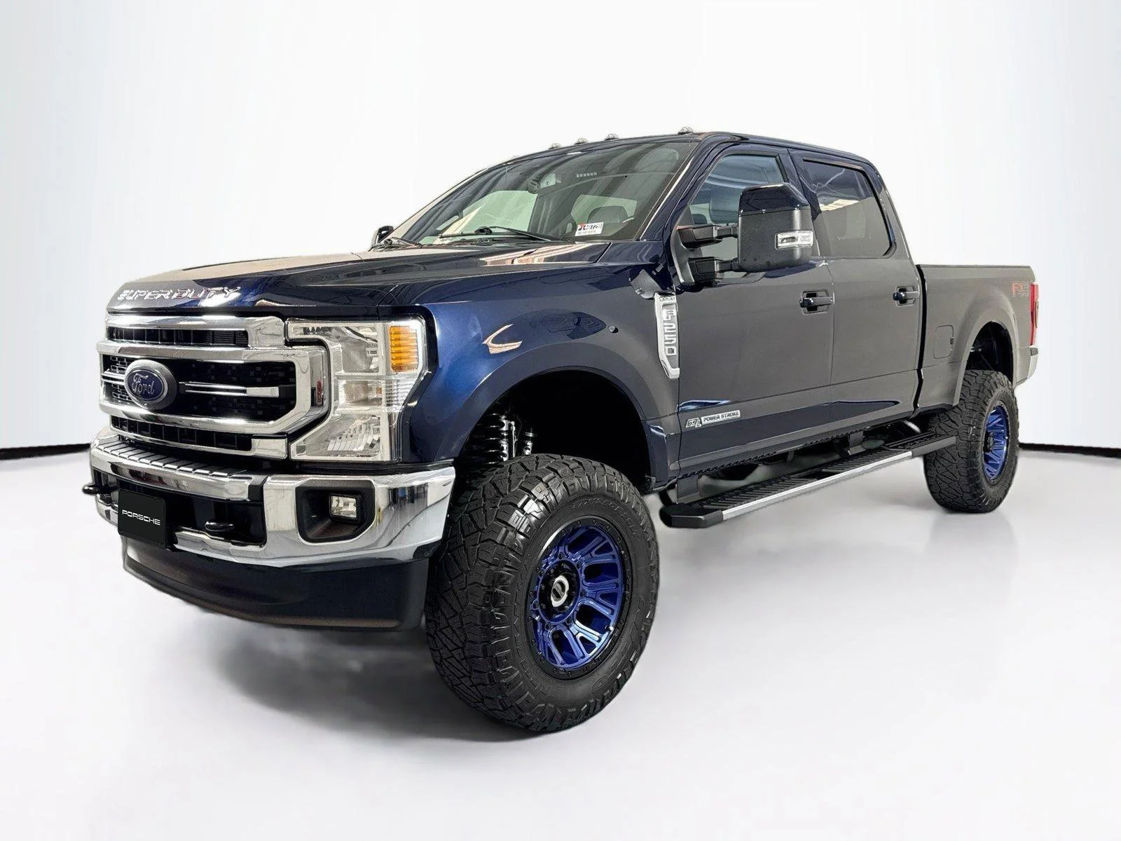 Used 2022 Antimatter Blue Metallic Ford LARIAT image 1