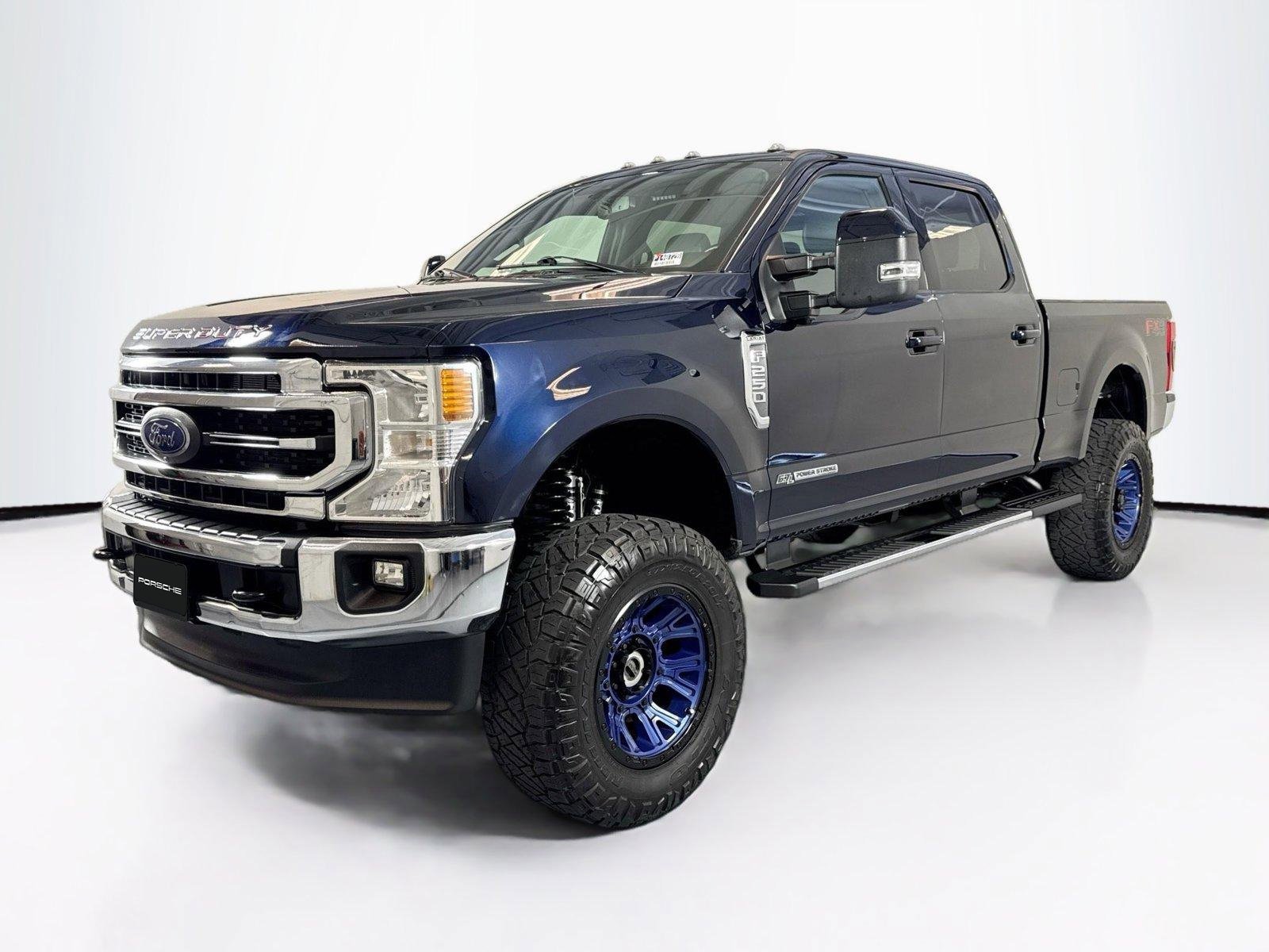 Used 2022 Antimatter Blue Metallic Ford LARIAT image 1