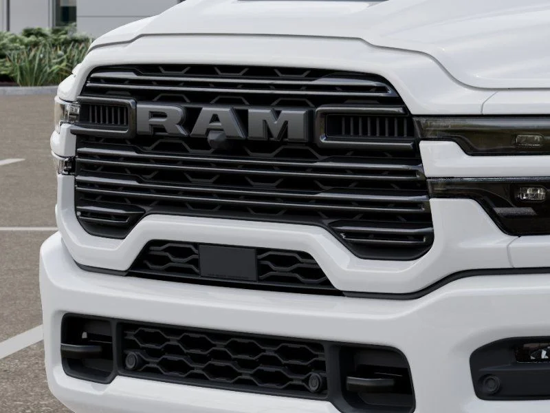 New 2026 Bright White Clear-Coat Exterior Paint RAM Laramie image 12