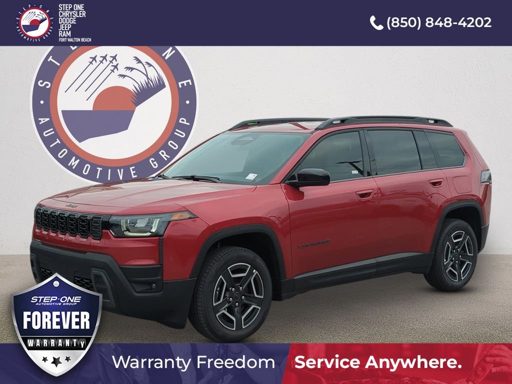 New 2026 Red Hot Pearlcoat Jeep Laredo image 1