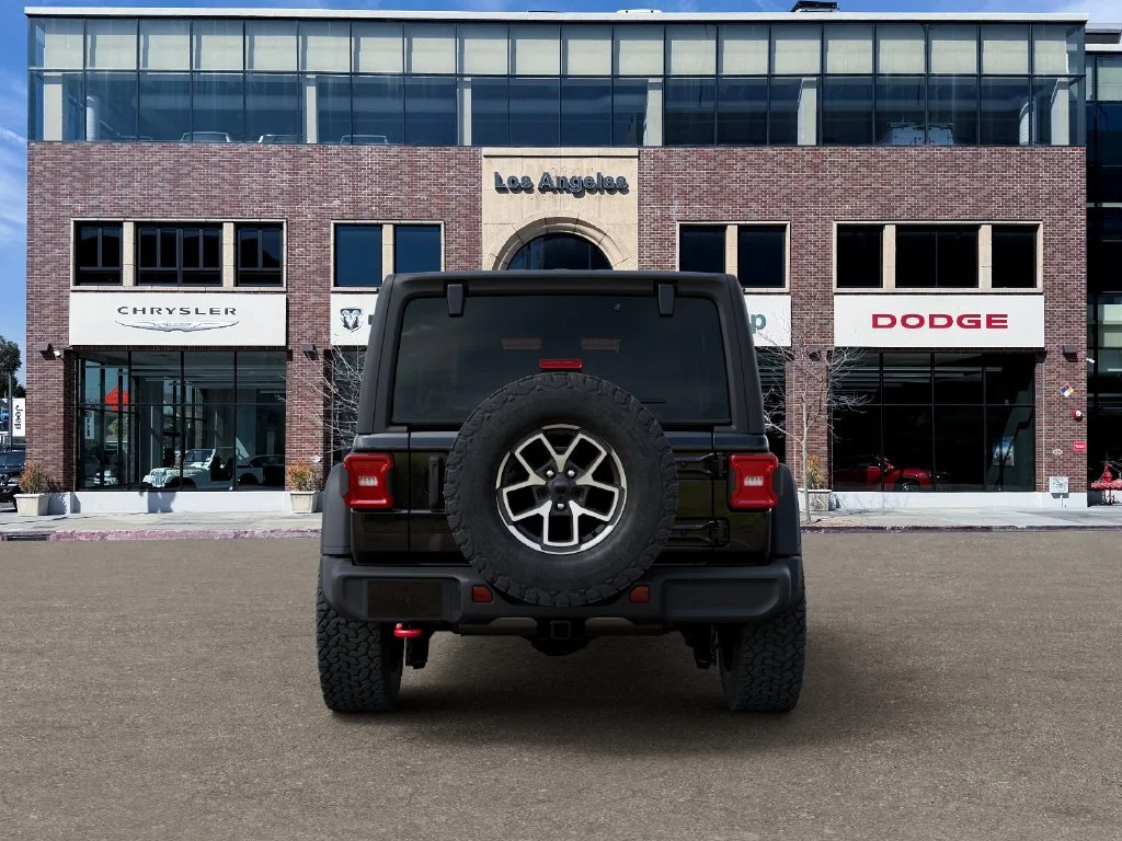 New 2027 Black Clear-Coat Paint Jeep Rubicon image 7
