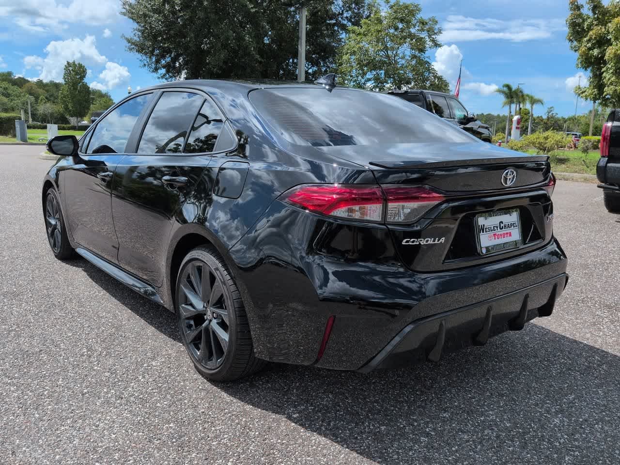 Certified Used 2026 Midnight Black Metallic Toyota XSE image 4