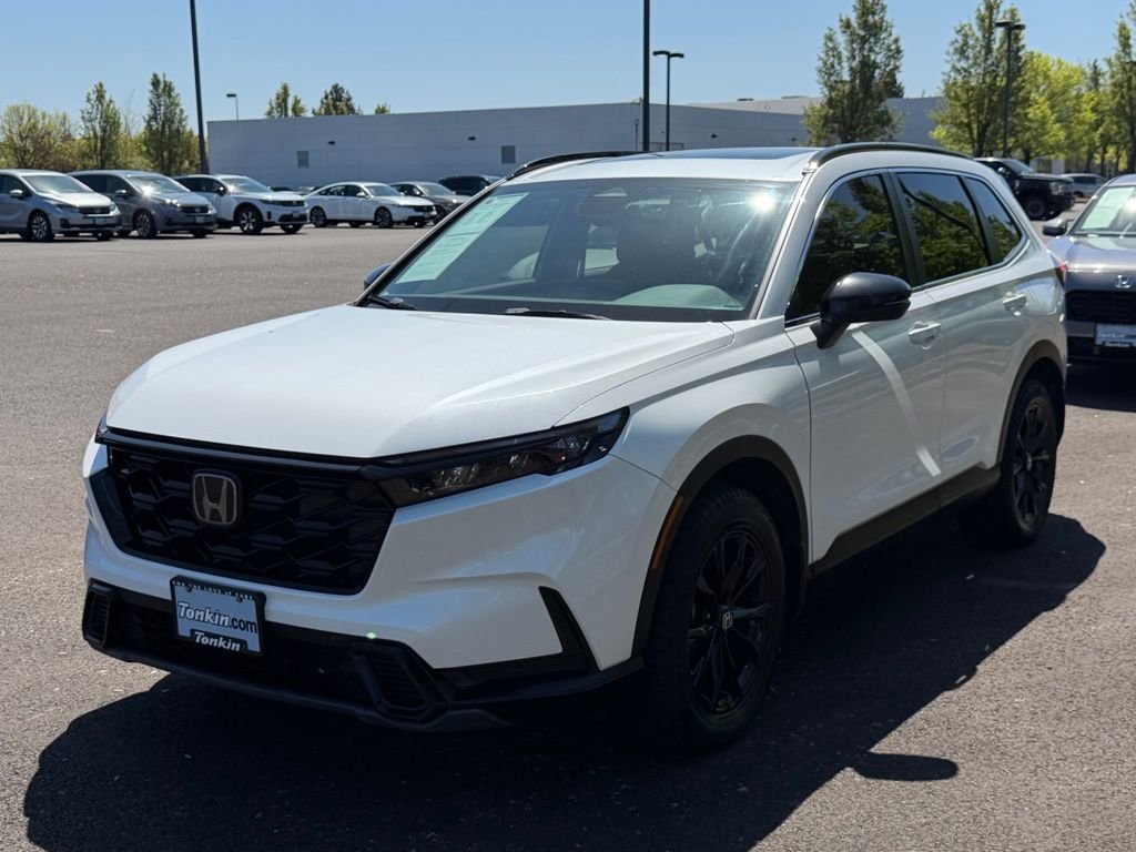 Used 2023 Platinum White Pearl Honda Sport image 3
