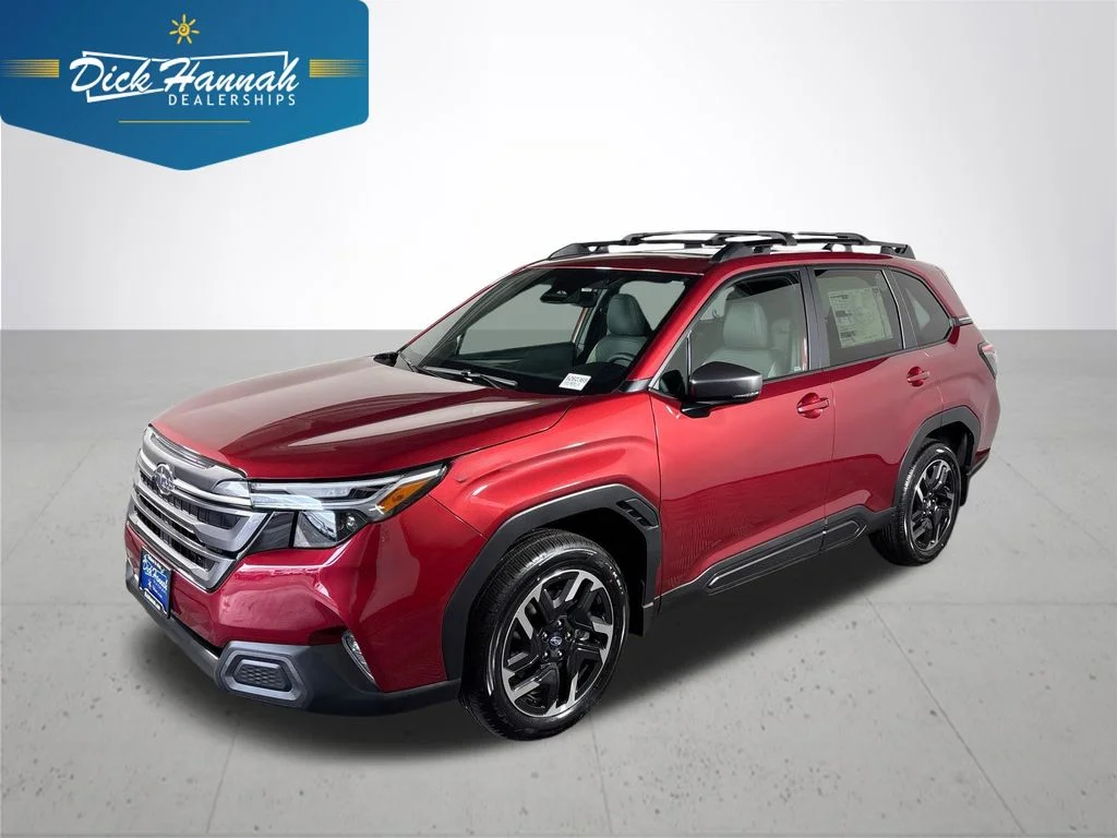 New 2026 CRIMSON RED PEARL Subaru Limited image 1
