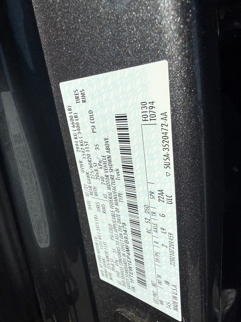Used 2021 Gray Ford XL image 26