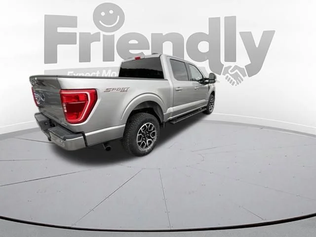 Used 2021 Silver Metallic Ford XLT image 6
