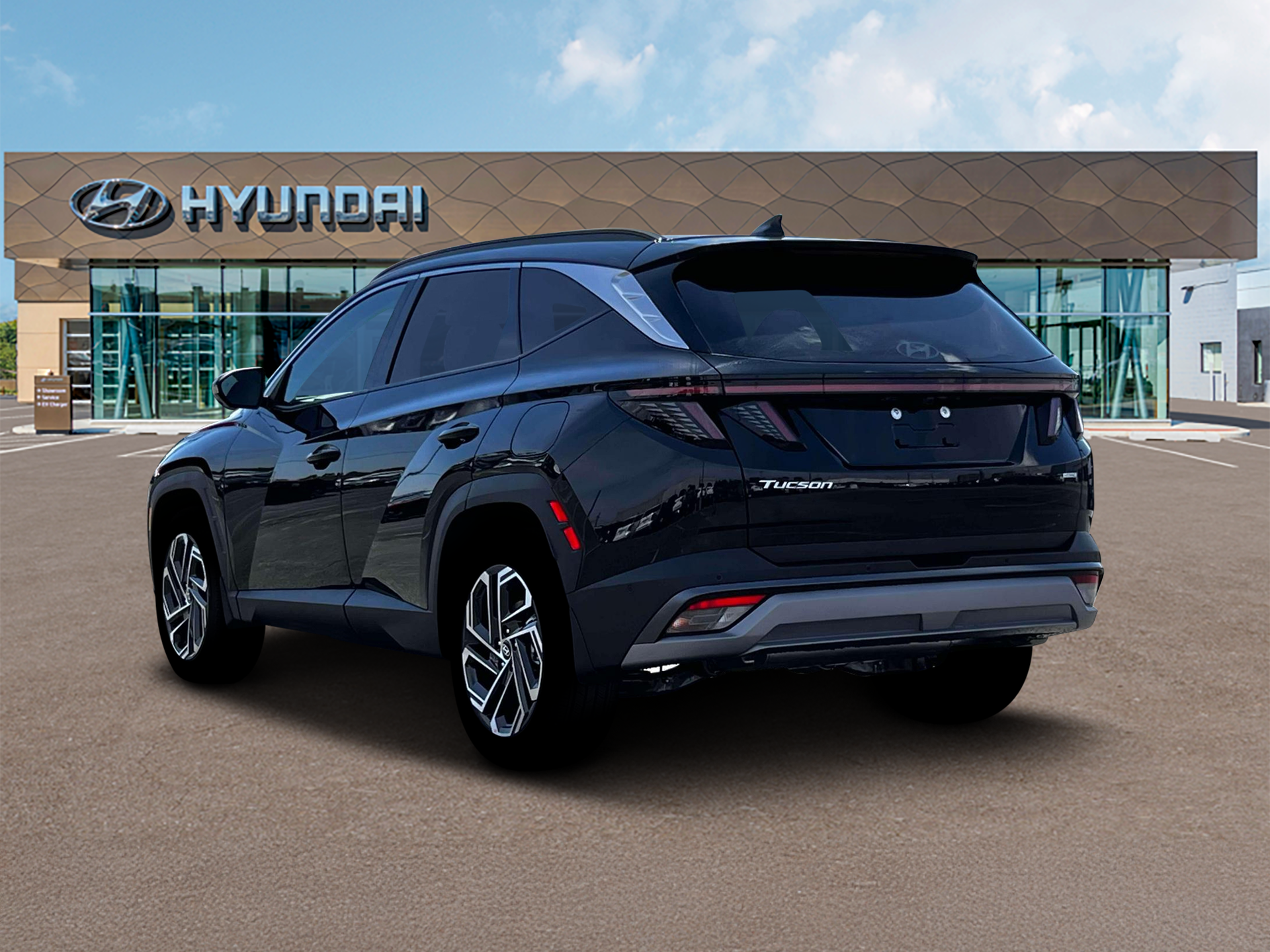New 2026 Phantom Black Hyundai Limited AWD image 5