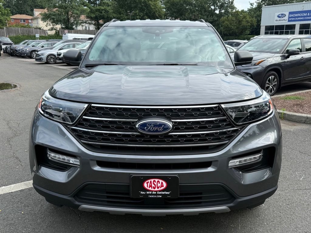 Used 2023 Carbonized Gray Metallic Ford XLT image 3