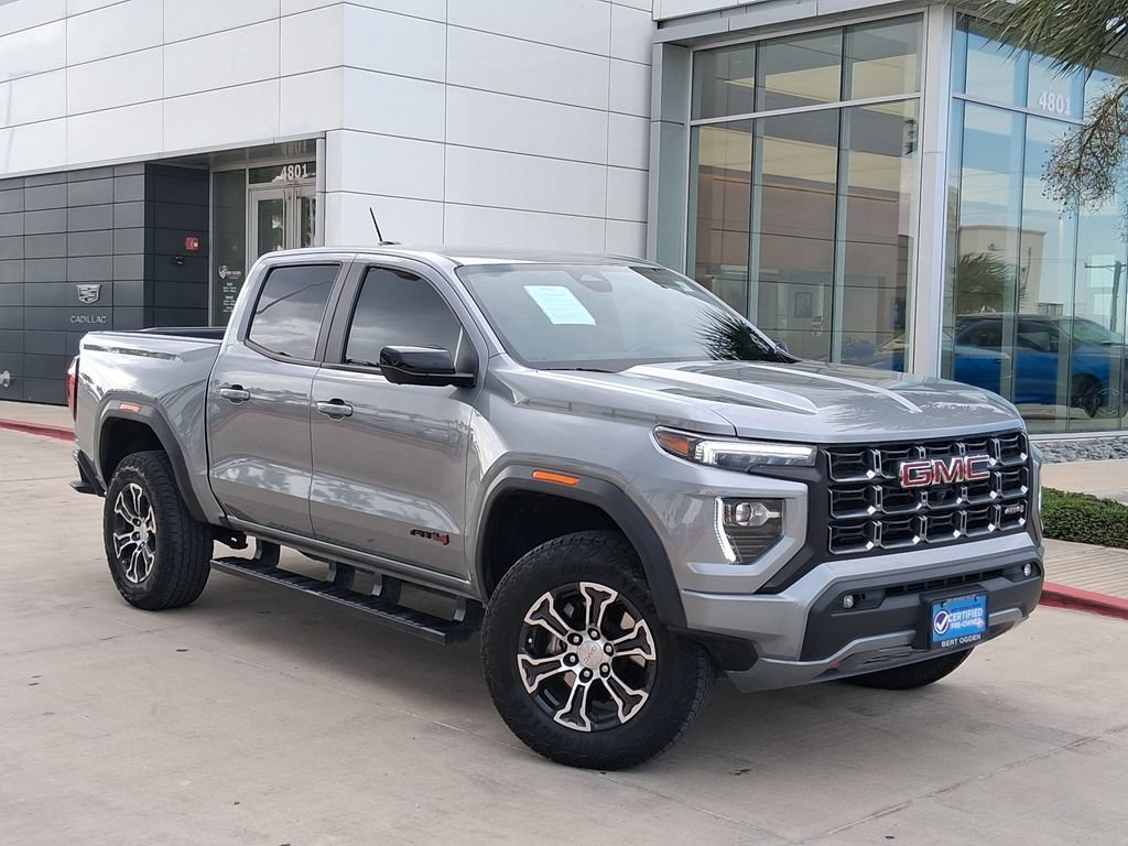 Used 2024 Sterling Metallic GMC AT4 image 1