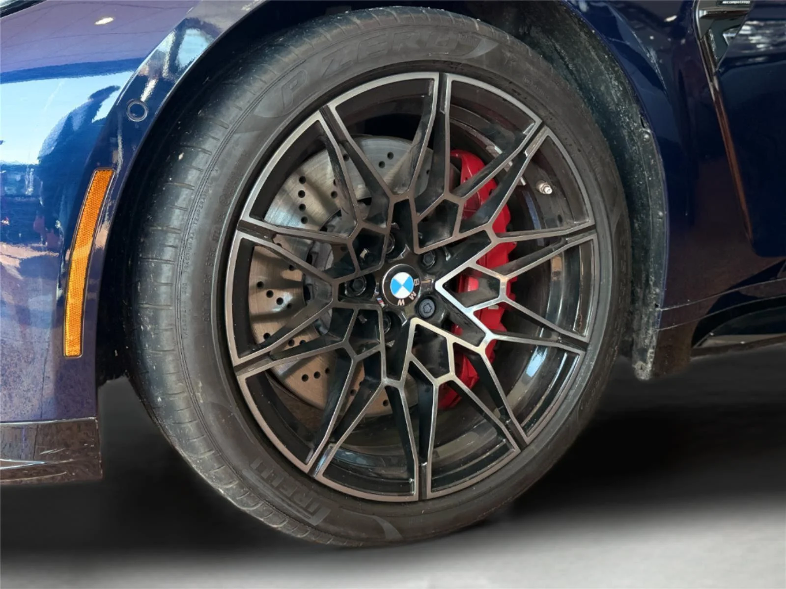 Used 2025 Tanzanite Blue II Metallic BMW Competition xDrive image 32