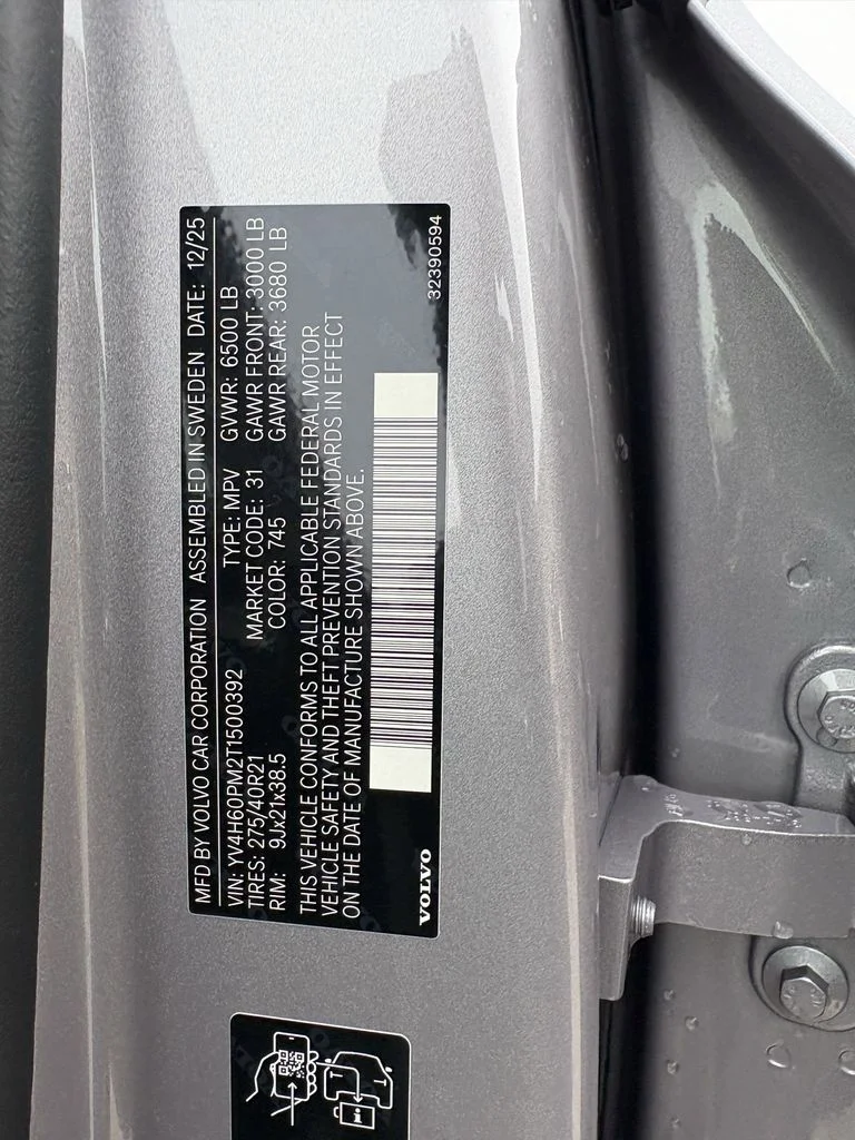 New 2026 Aurora Silver Volvo Ultra image 32