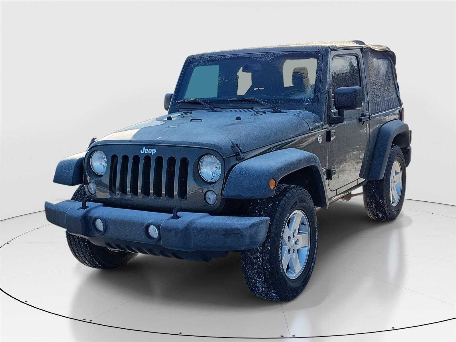 Used 2015 Jeep Wrangler Sport with VIN 1C4AJWAG1FL702125 for sale in Hamilton, OH