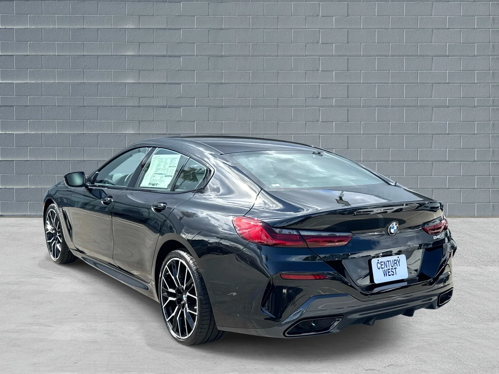 New 2026 Black Sapphire Metallic BMW 840i image 3