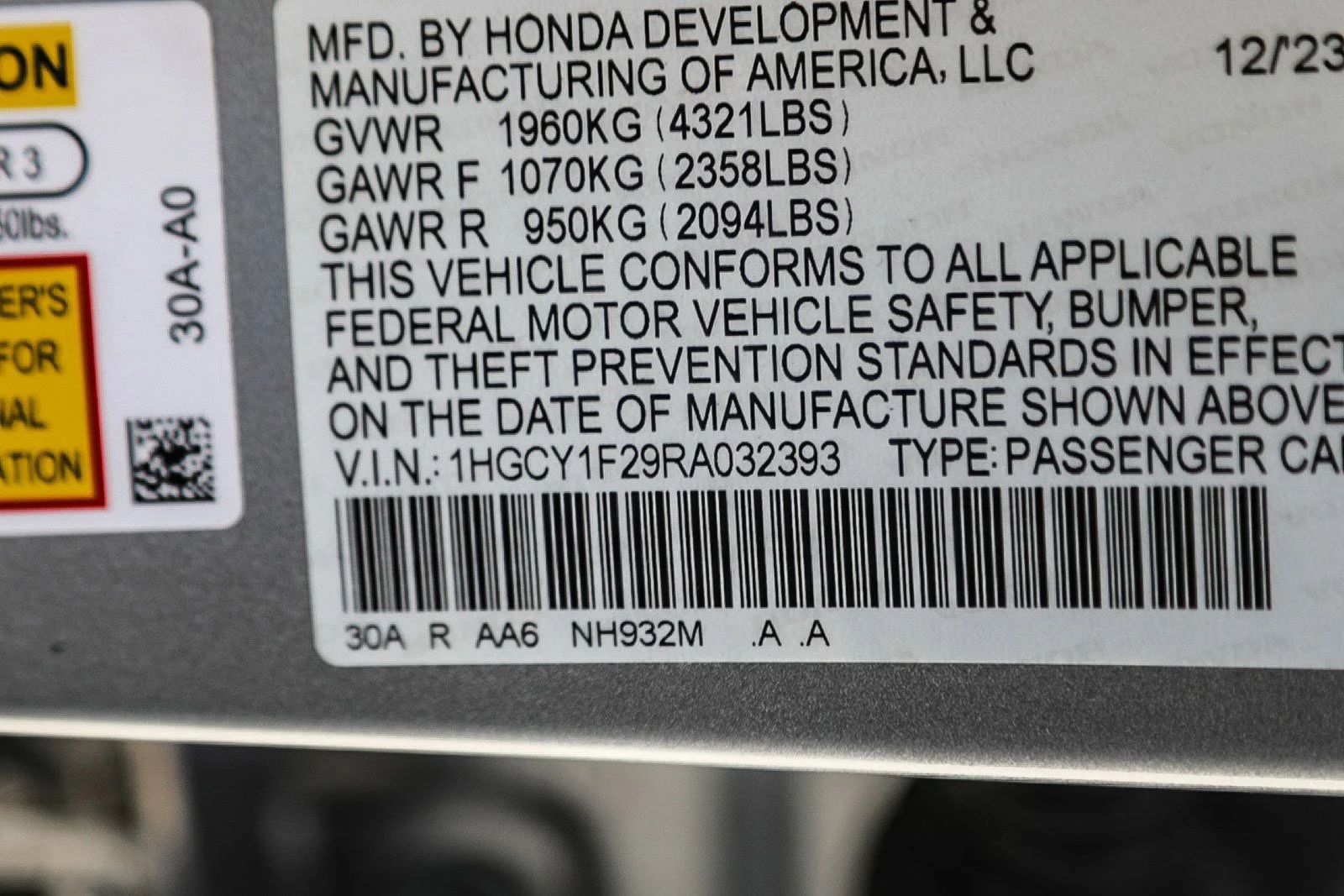 2024 Honda Accord LX - Photo 26