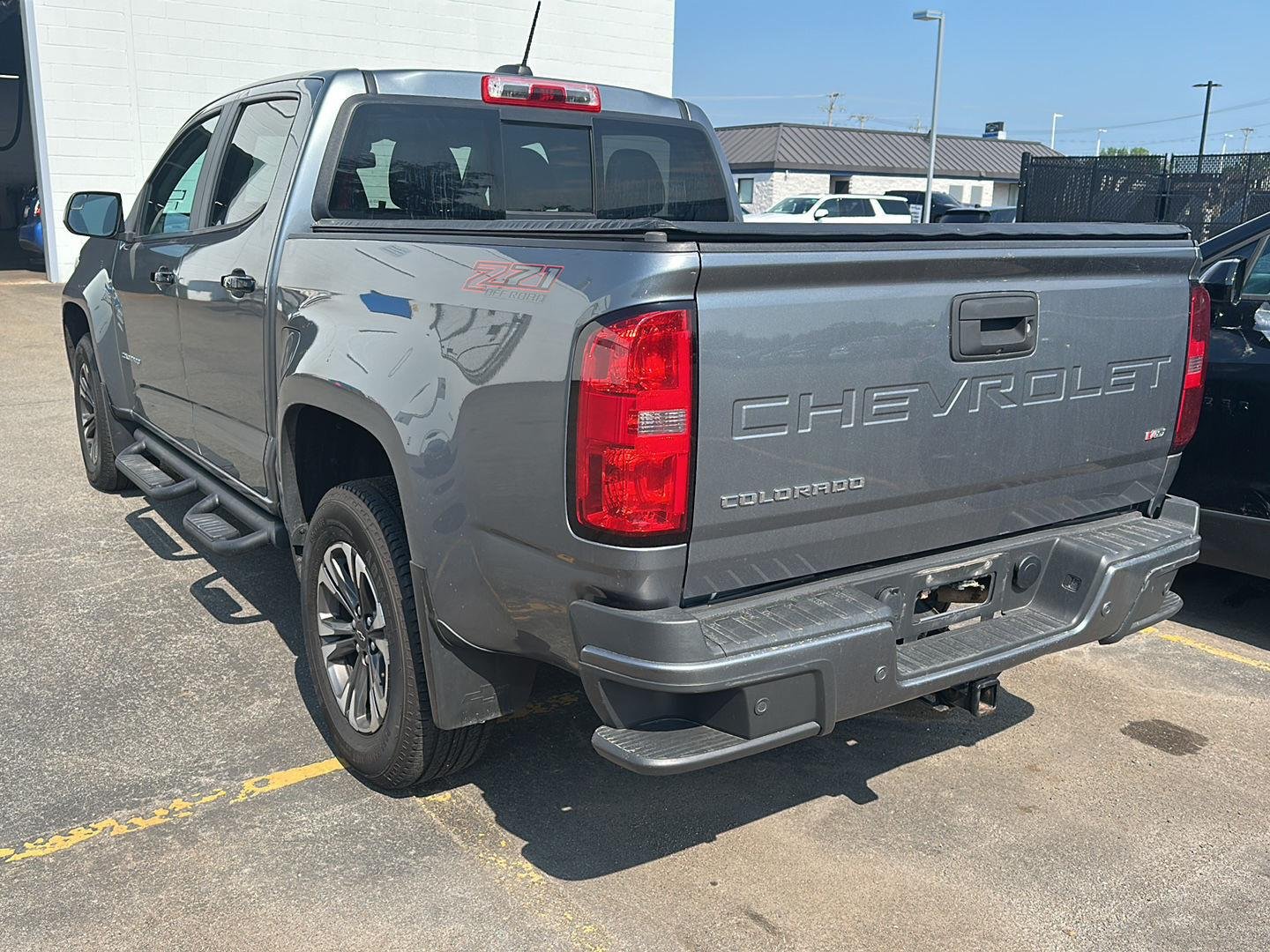 Used 2021 Satin Steel Metallic Chevrolet 4WD Z71 image 4