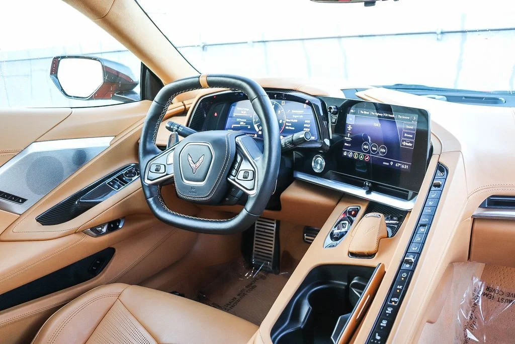 Used 2020 Orange Chevrolet Stingray image 15
