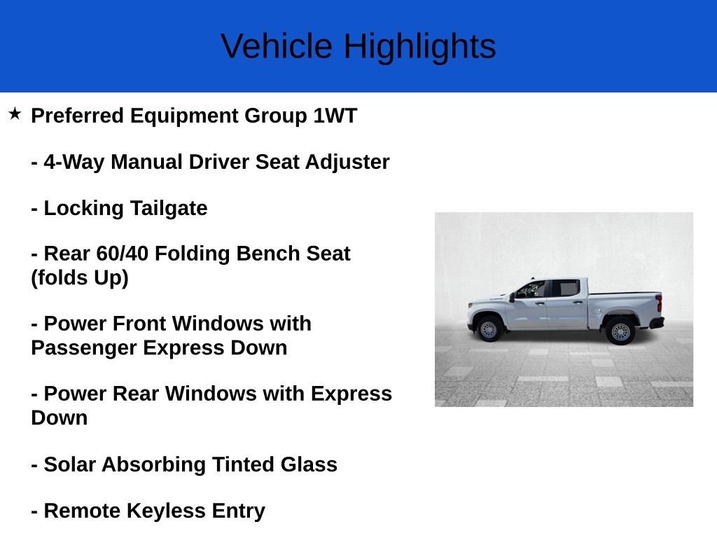 New 2026 Summit White Chevrolet WT image 2