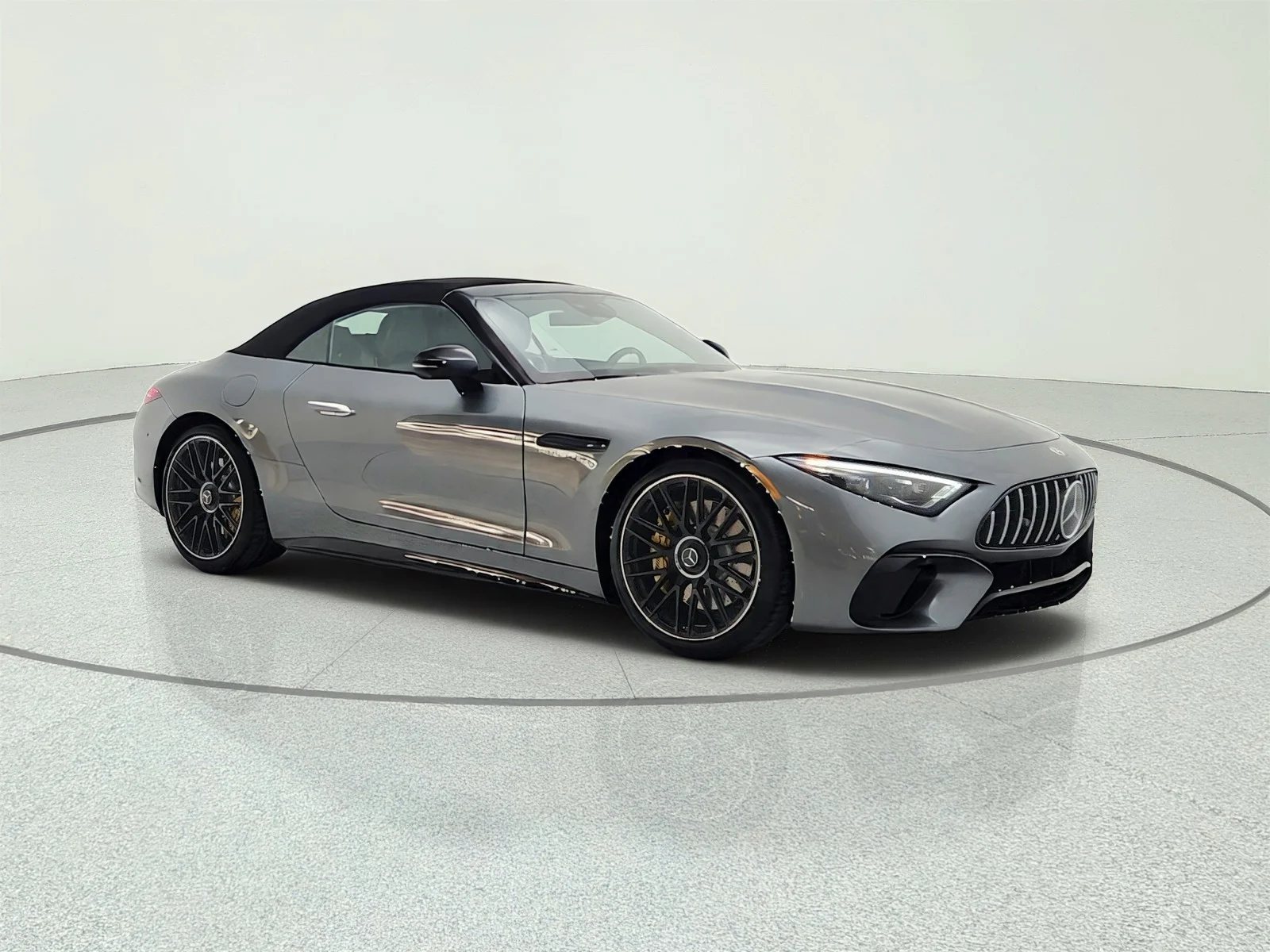Used 2022 Selenite Grey Metallic Mercedes-Benz AMG® SL 55 Roadster image 3