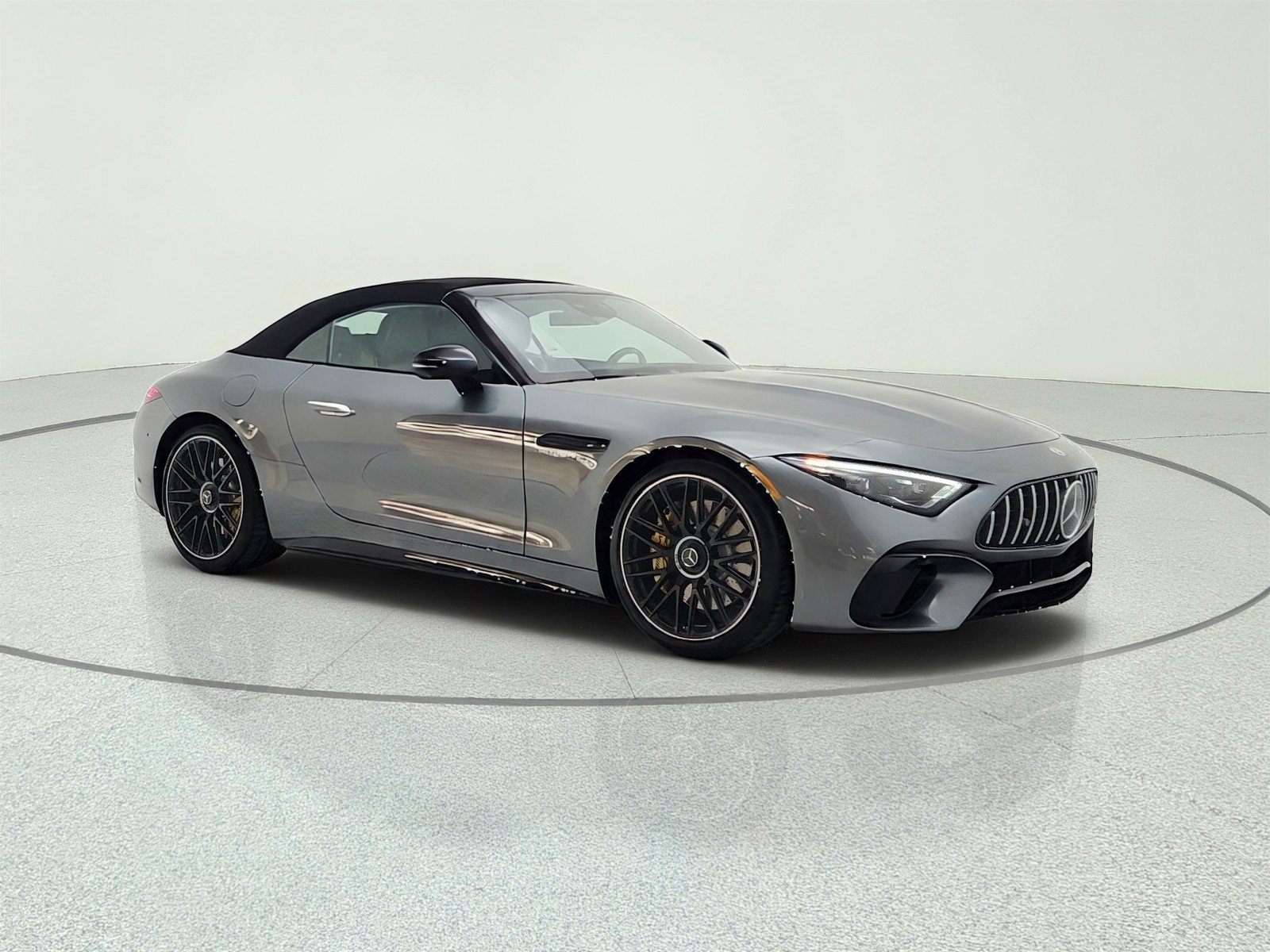 Used 2022 Selenite Grey Metallic Mercedes-Benz AMG® SL 55 Roadster image 3