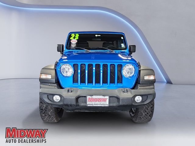 Certified Used 2023 Blue Jeep Sport S image 8