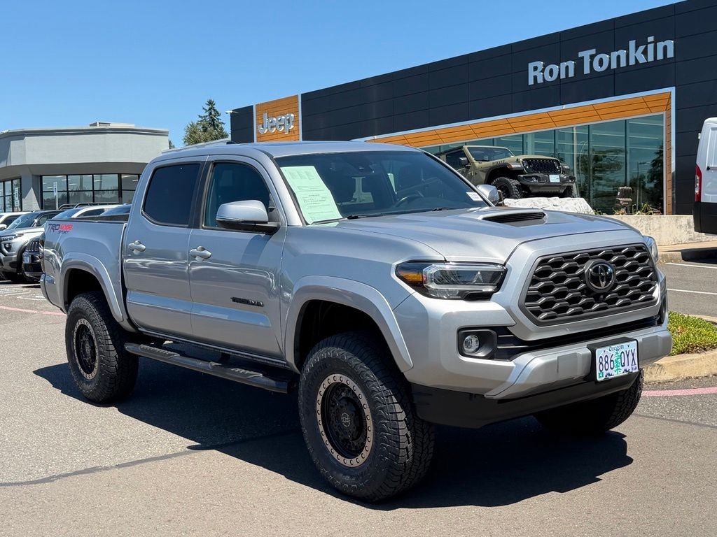 Used 2021 Silver Toyota TRD Sport image 2